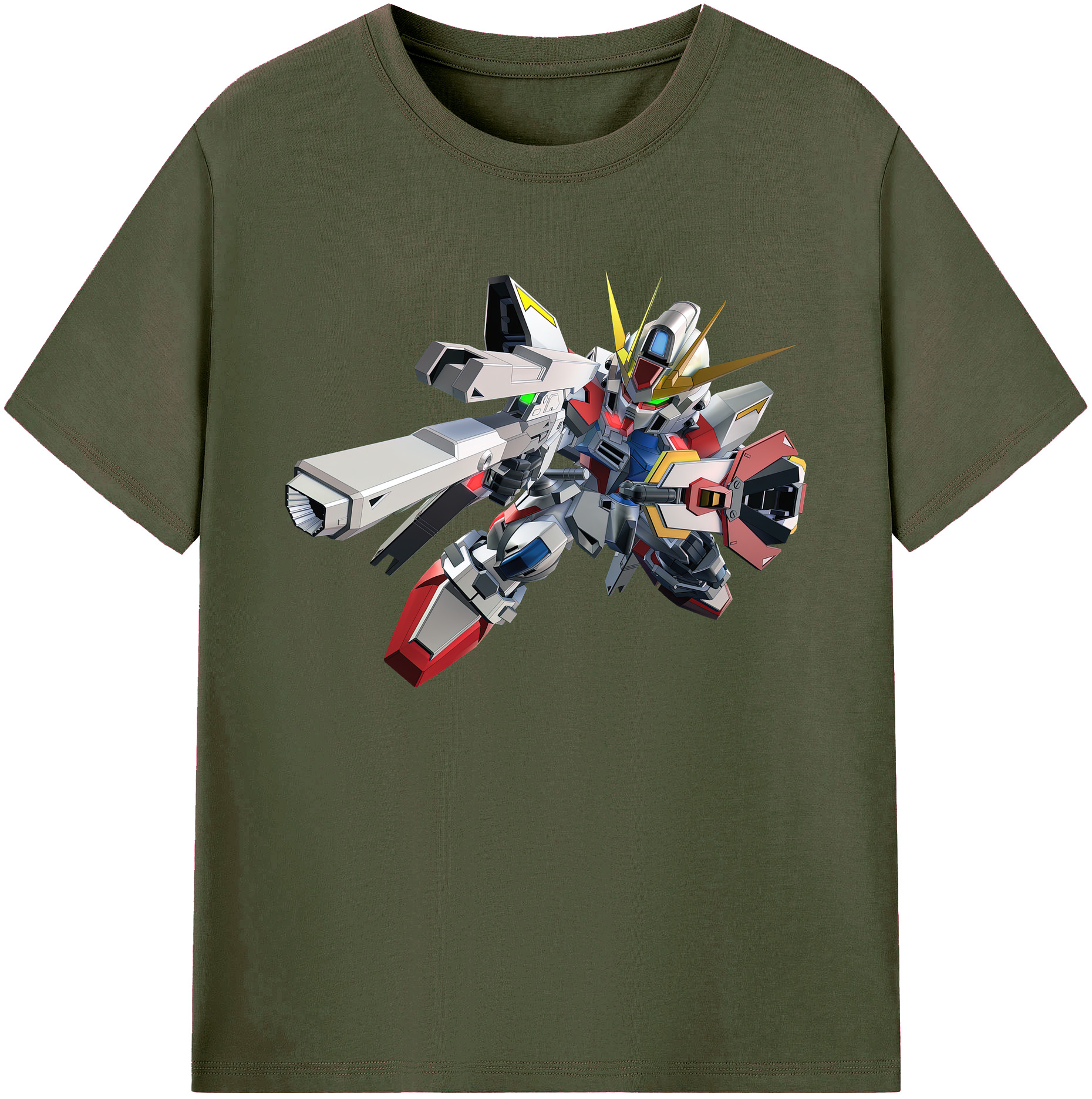 （画像用） 機動戦士ガンダム Mobile Suit Gundam 綿100％ メンズ半袖Tシャツ｜肌触りやわらか＆通気性